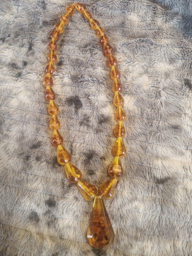 Beautiful vintage amber - vintage,
