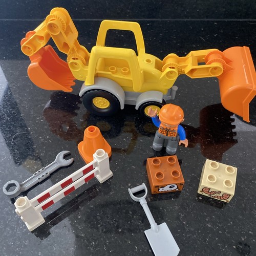 Lego duplo backhoe loader - duplo,