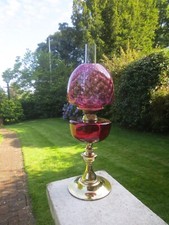 Antique Cranberry Glass &