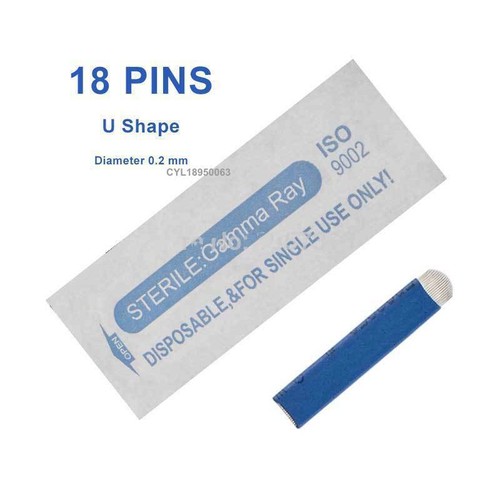 18u shape needles microblading - 18u,