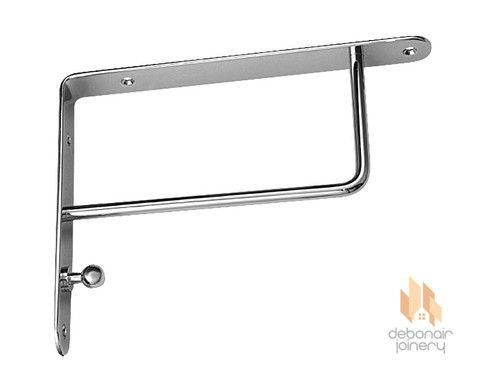 Chrome shelf support bracket - shelf,