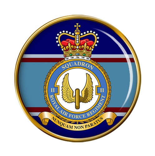 Raf regiment squadron pin - squadron,