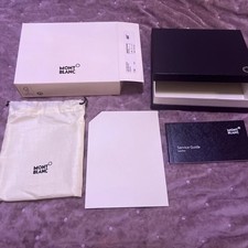Montblanc Leather Wallet Box - Box Only - Original 