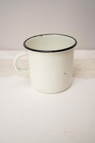Vintage enamel mug - vintage, ussr