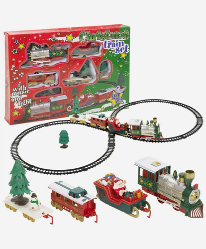 Christmas train set - christmas, ready