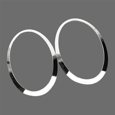 2x Chrome Front Headlight Trim