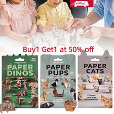 DIY Paper Cats - 50 Sheets