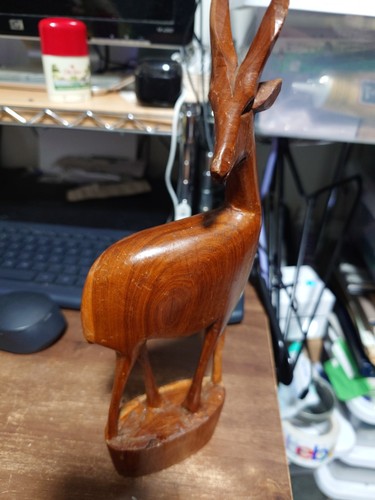Vintage hand carved wooden - vintage,