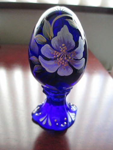 Fenton cobalt blue - fenton, hand