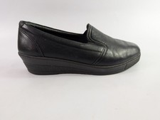 Rohde Black Leather Slip On