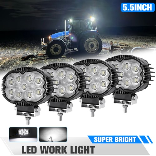 4pcs oval led work - light, flood