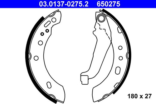 Ate 0137 0275 brake - brake, shoe