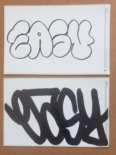 Easy graffiti street art - easy,