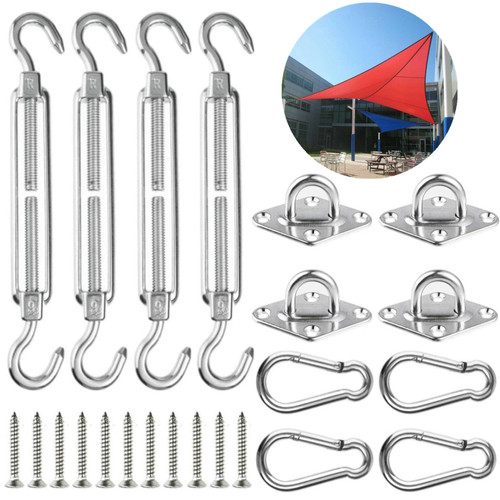 Stainless steel sun sail shade - stainless,