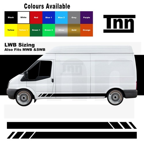 Side stripe stickers - side, decals