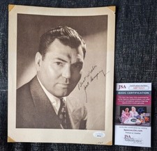 Jack Dempsey SIGNED Studio