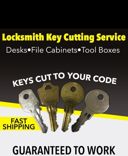 Knoll file cabinet lock - cabinet, keys