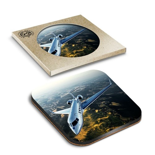 Boxed square coasters - 1,