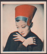 1934 ANNA MAY WONG 1st CHINESE