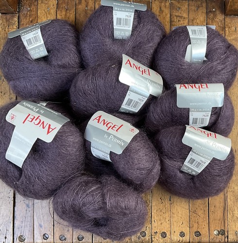 10x angel permin mohair - angel, by