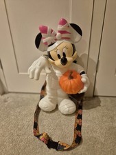 Disney Minnie Mouse Mummy Halloween Popcorn Bucket Glow in the Dark 2024