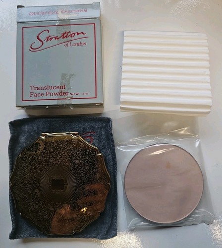 Vintage compact stratton gold - compact,
