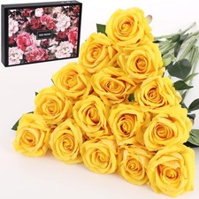 15pcs fake roses velet - 15pcs,
