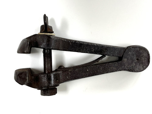 Vintage hand held vice - hand,