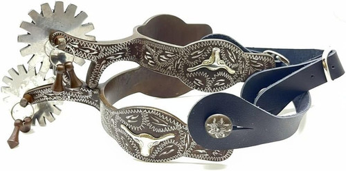Western cowboy spurs - cowboy,