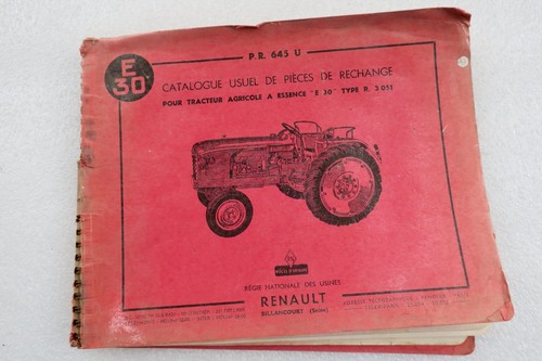 Renault tractor usual - tractor, parts