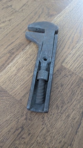 Vintage adjustable spanner - adjustable,