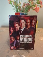 Criminal Minds DVD Boxset Seasons 1 - 10  ABC STUDIOS 56 Disc (2015) Region UK 