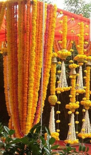 Artificial marigold - 5,