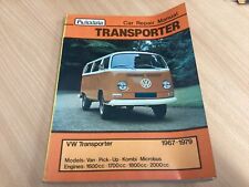Volkswagen Transporter Camper Bus  Autodata Repair Manual