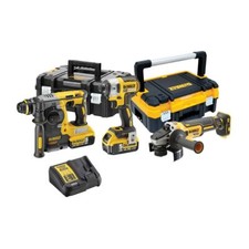 Dewalt 18V XR Cordless Brushless 3 Piece Power Tool Kit - DCK305P2T - x2 5.0ah