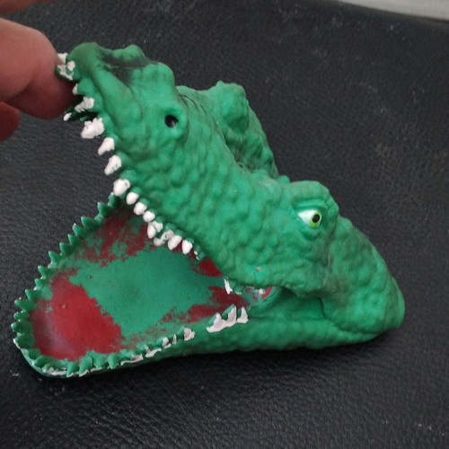 Vintage green crocodile - vintage,