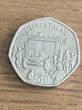 Isle of Man 1987 50p Christmas
