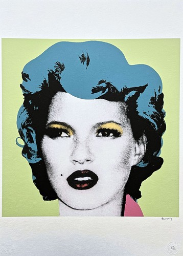 Banksy kate moss numbered - -,
