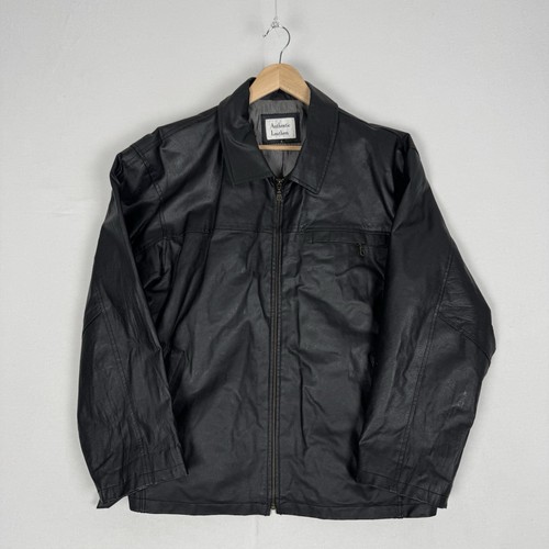 Vintage leather flight jacket - vintage,