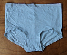 La Marquise size 16 full briefs knickers panties 100% cotton pastel Blue