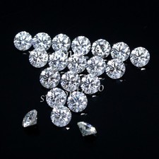 20 Pcs Lot Natural VVS1 D Color White 3.00 mm Round Brilliant Cut Loose Diamond