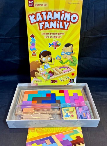 Katamino family wooden brain - katamino,