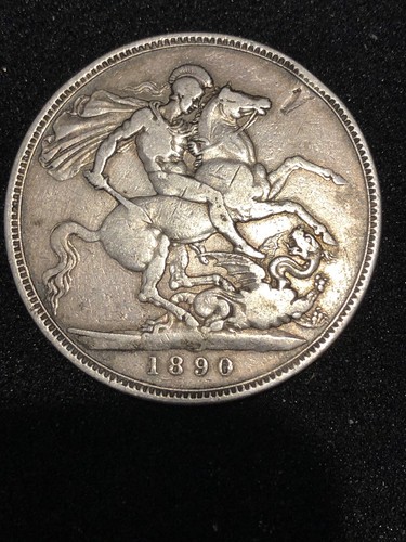 1890 queen victoria - 1890, silver