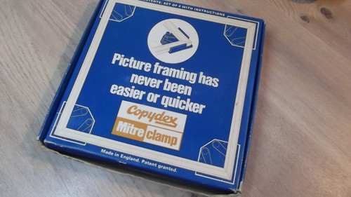 Vintage copydex mitre clamps - copydex,