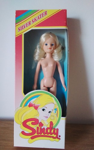 Sindy doll silver - doll, skater