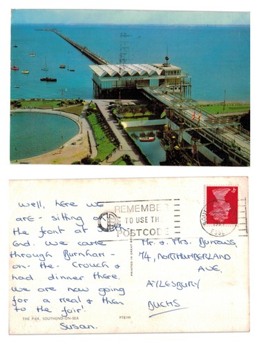 Postcard the pier - postcard,