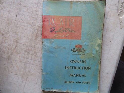 Rover litre mk2 drivers - 3,