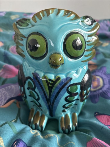 Vintage italy owl money piggy - vintage,