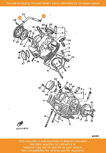 Yamaha clip 90467 - yamaha, 90467-14015