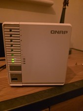 QNAP TS-332X 3-Bay 10GbE NAS Server 8GB RAM & Noctua Cooled 48TB HDD included. 